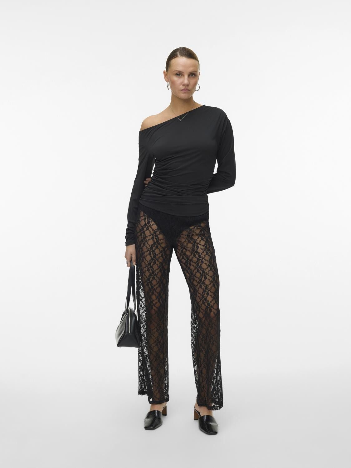 AWUDITA LS ONE SHOULDER TOP