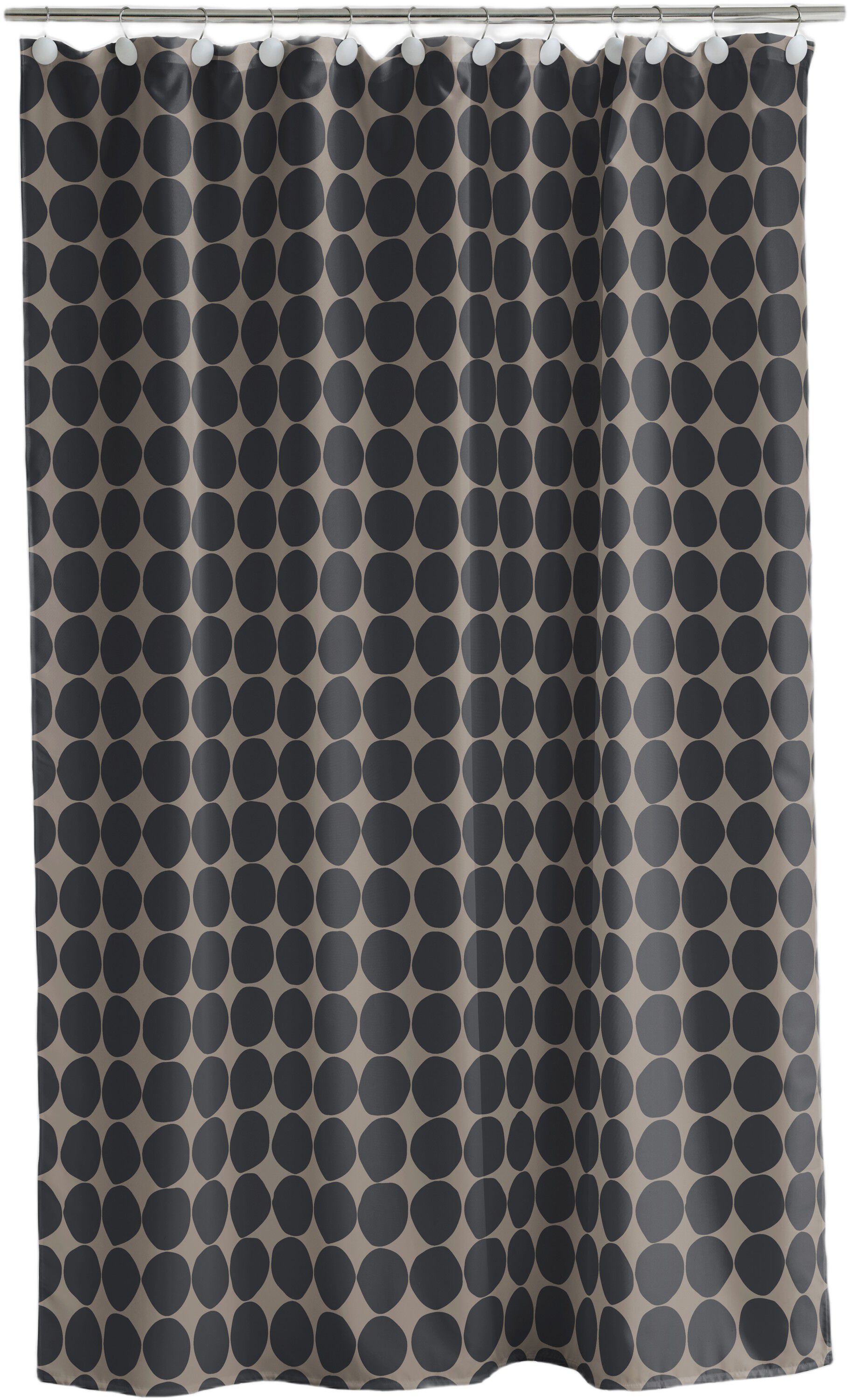 Badeforh&aelig;ng 180x200 Bubbles Taupe