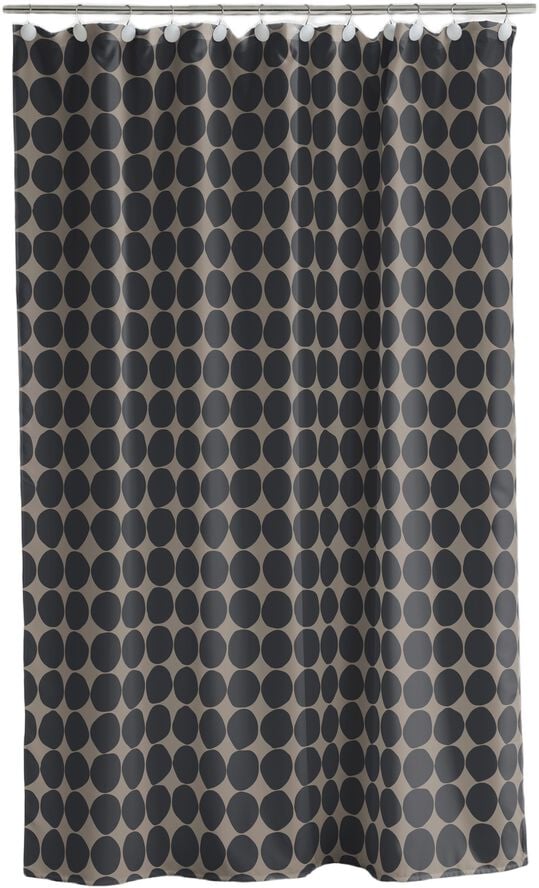 Badeforhæng 180x200 Bubbles Taupe