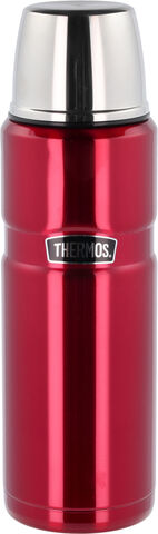 Termoflaske Stainless King 1,2 liter Mørk rød Rustfrit stål