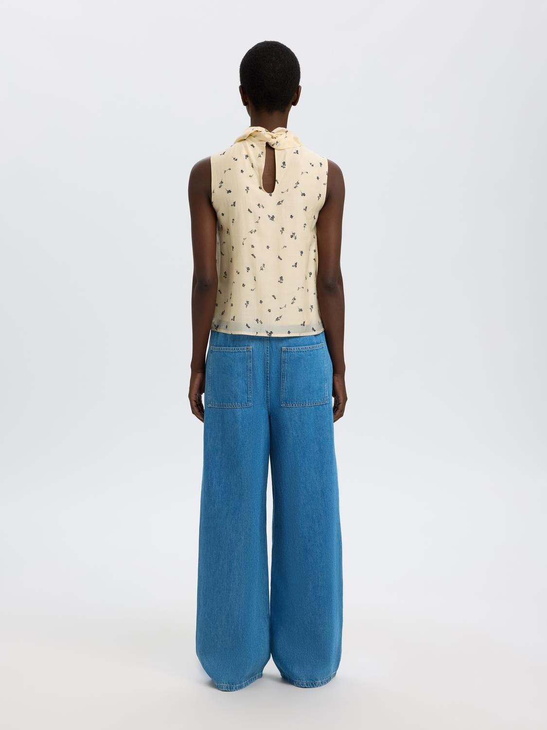 SLFRELAXED TENNA HW JEANS