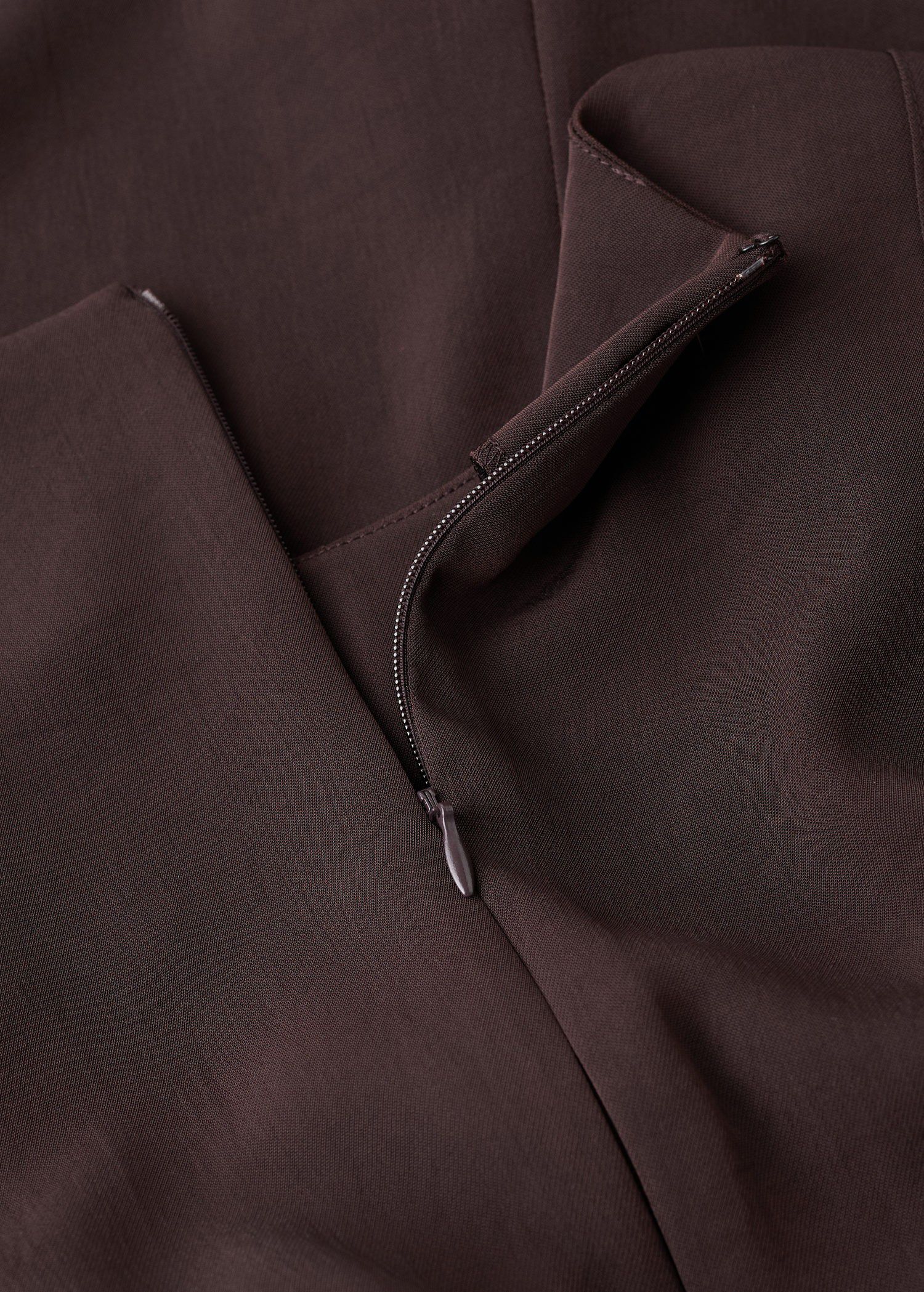 A-line dress with godets