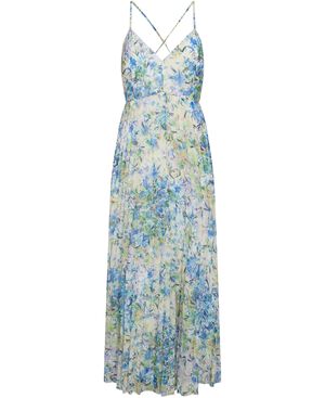 Kjole i blomstret print