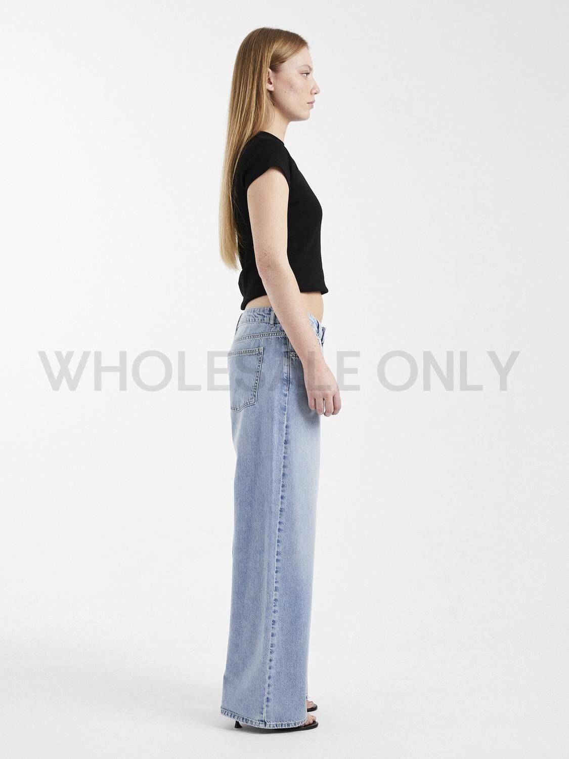 TSANNA LR PUDDLE JEANS LB DNM