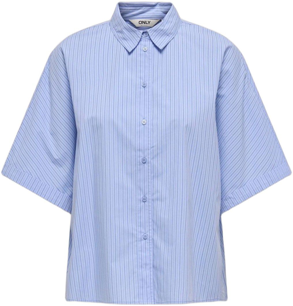 ONLMARI LIFE SS BOXY SHIRT WVN