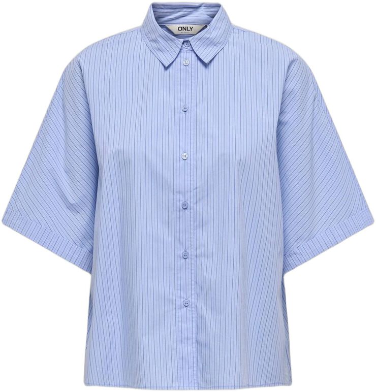 ONLMARI LIFE SS BOXY SHIRT WVN