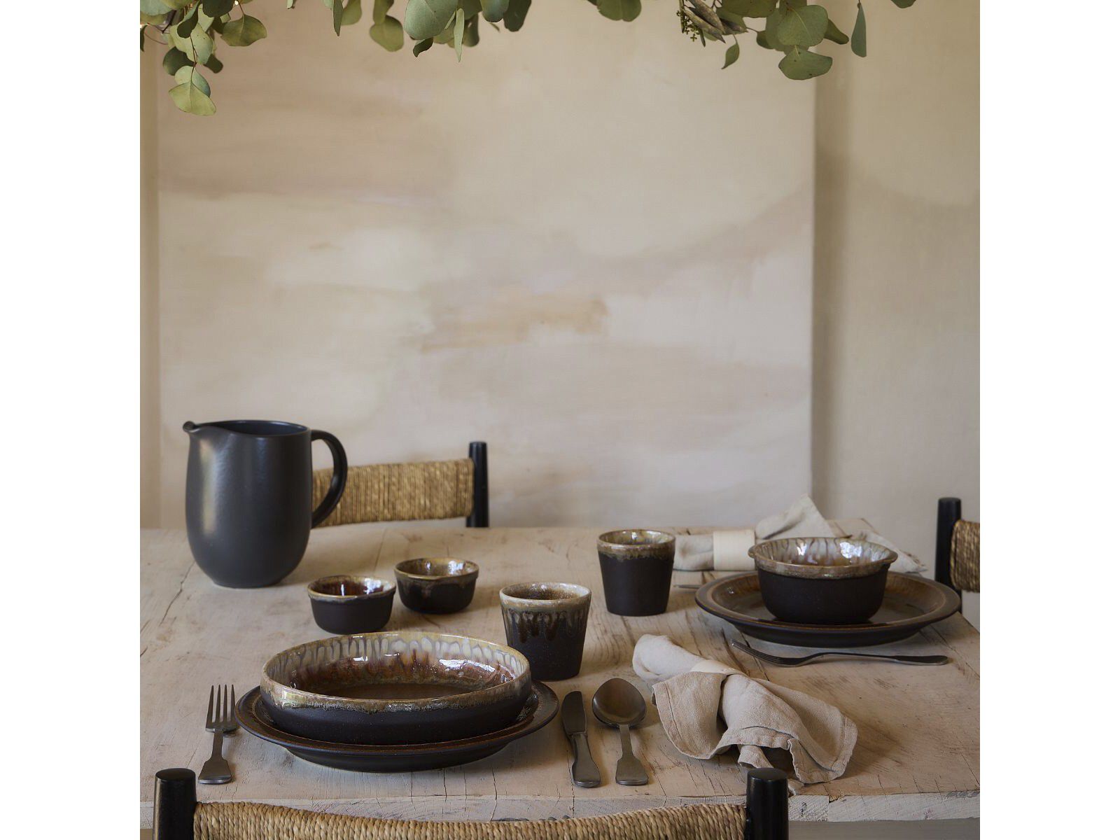 Tallerken Poterie 20,5 cm Mokka