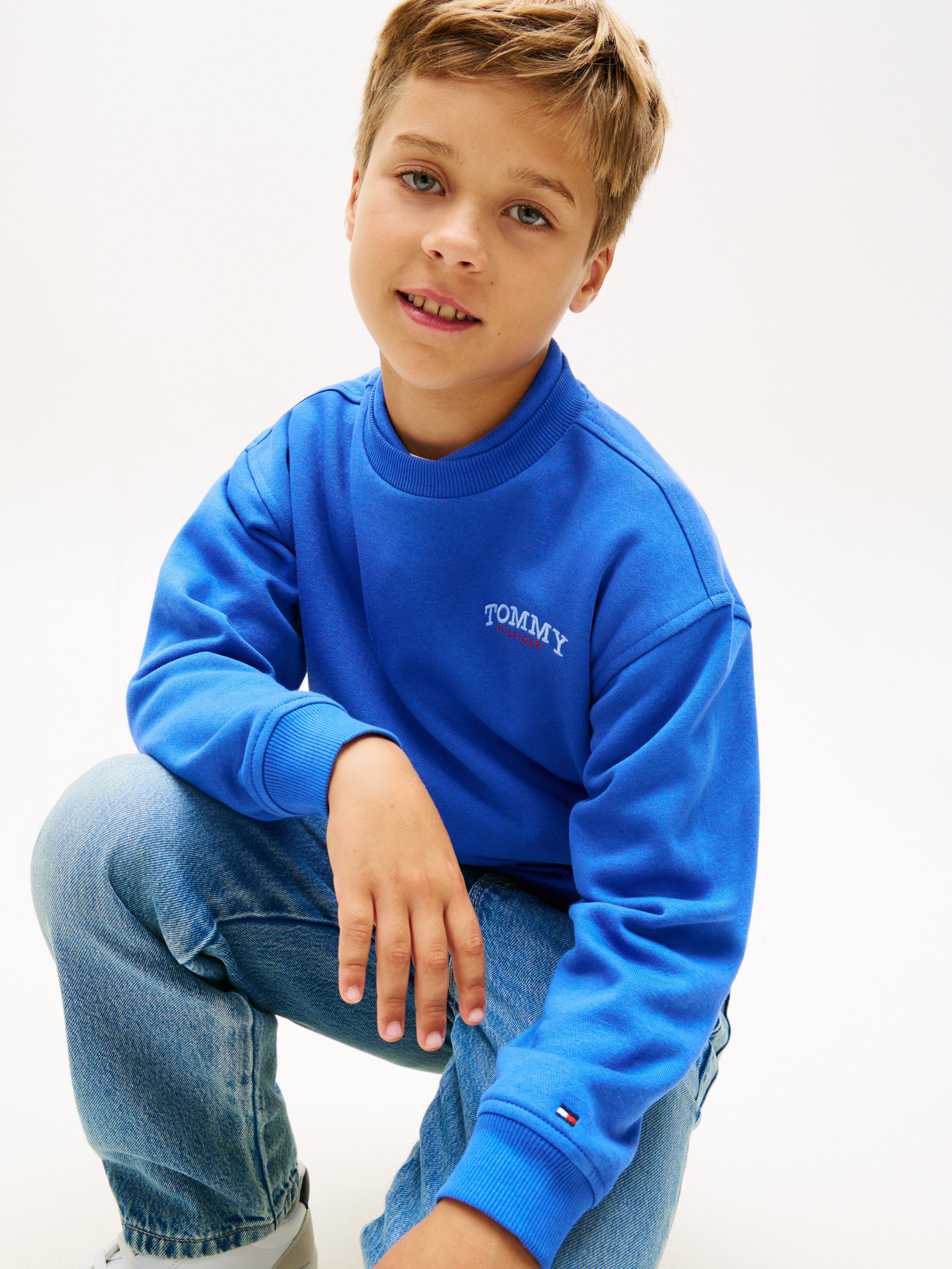 MONOTYPE GRAPHIC SWEATSHIRT