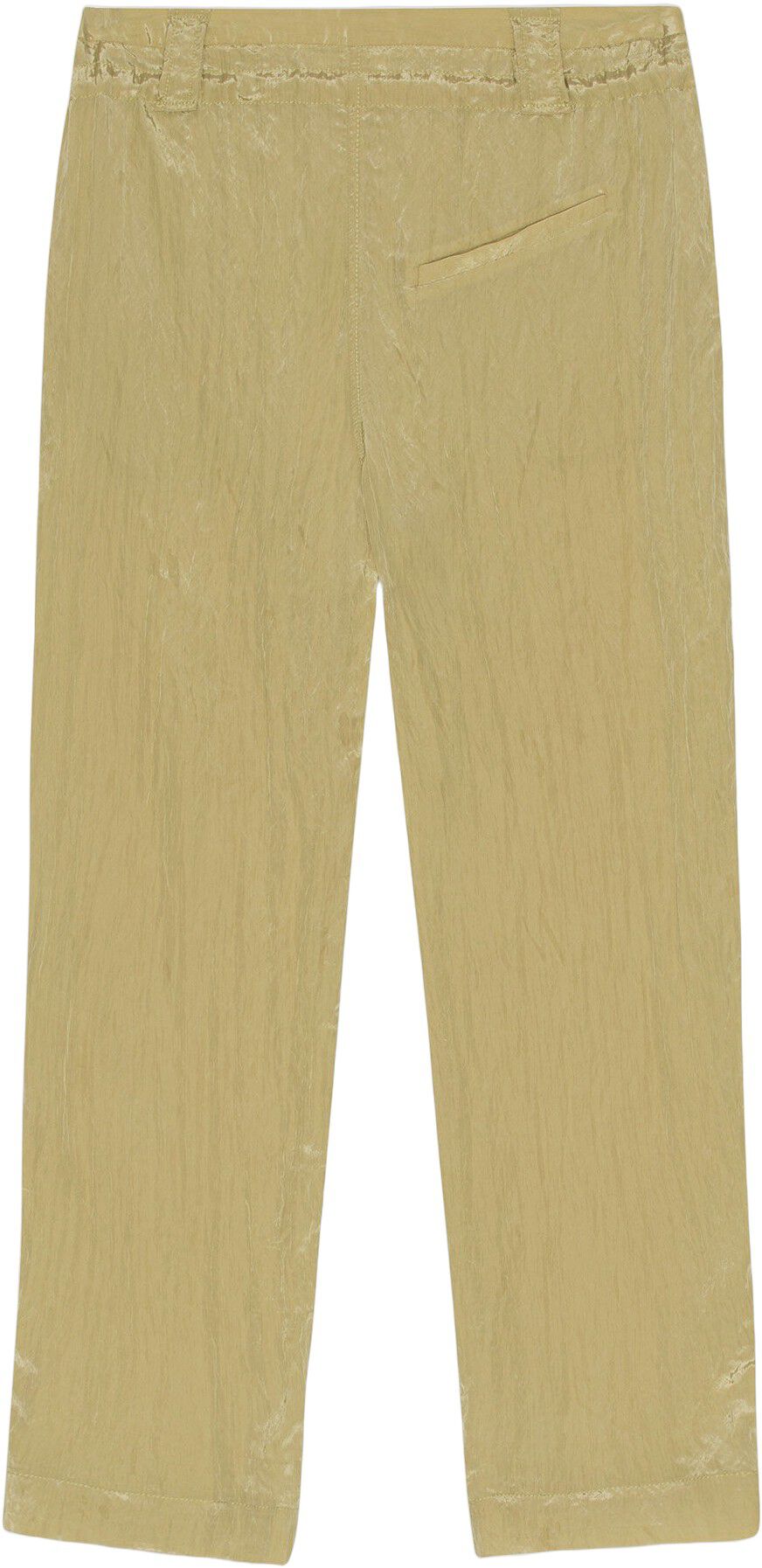 Shiny Tech Mid-High Waisted Pants