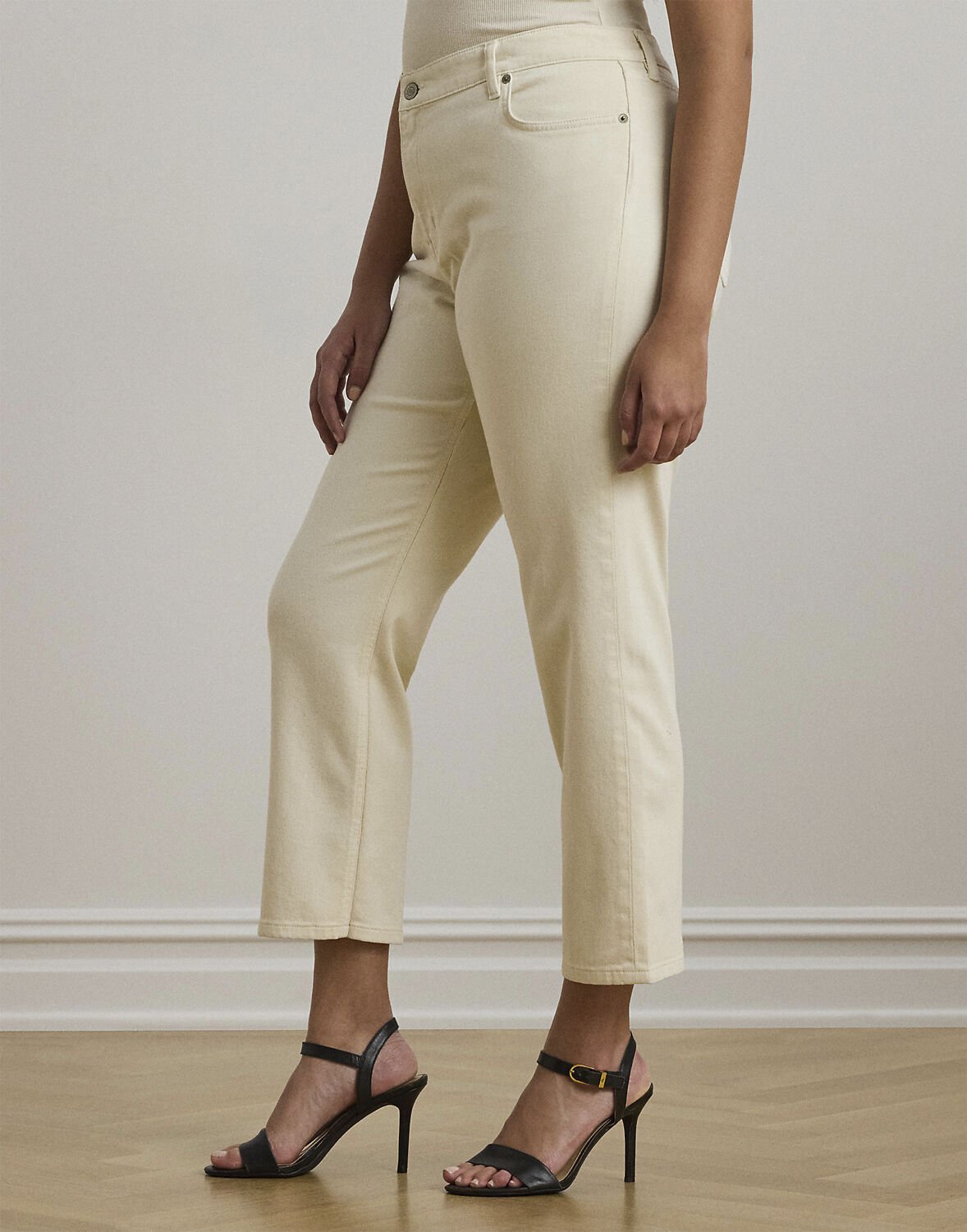 Low Straight Denim Jean