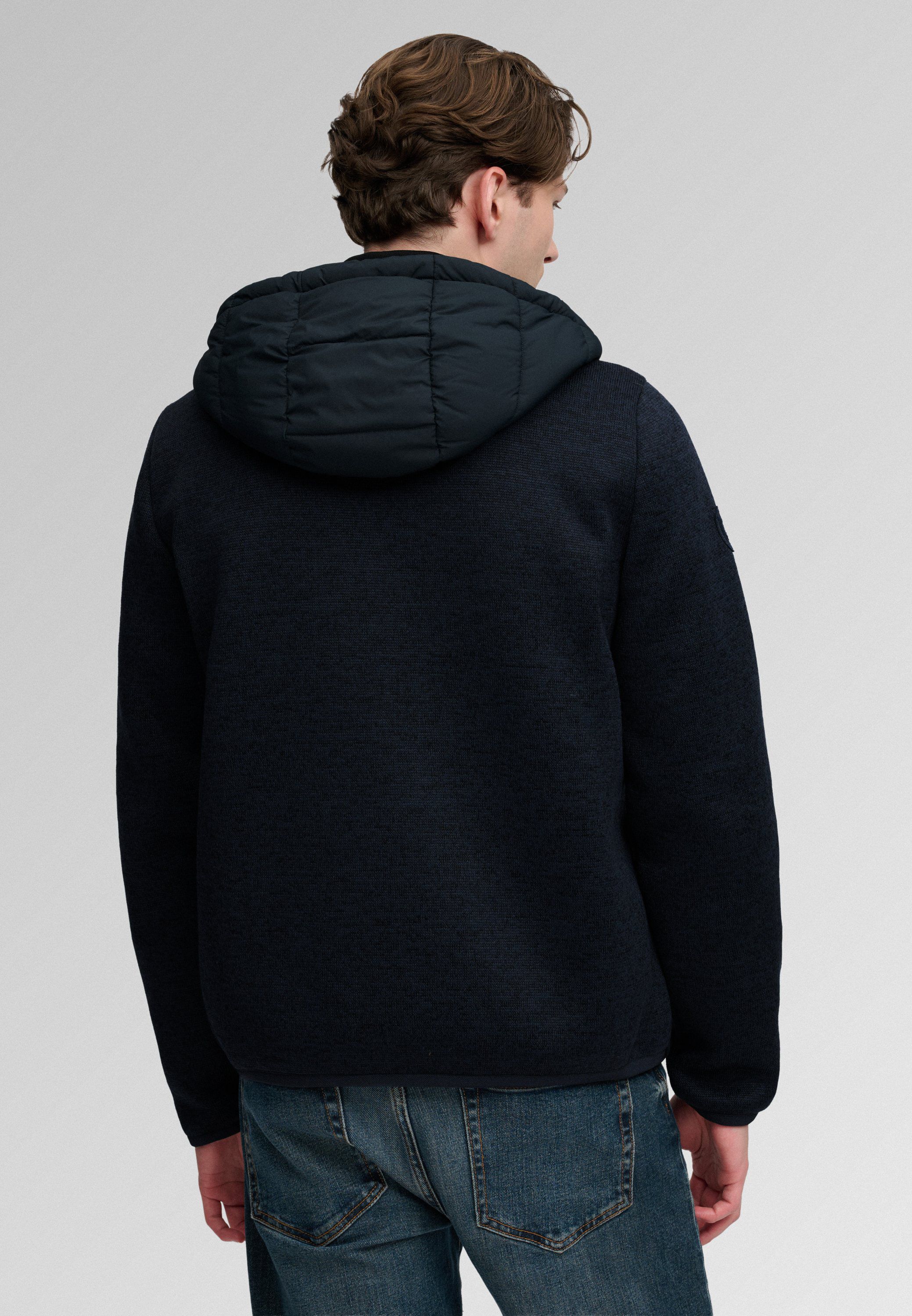 HOODED STORM KNIT HYBRID JKT