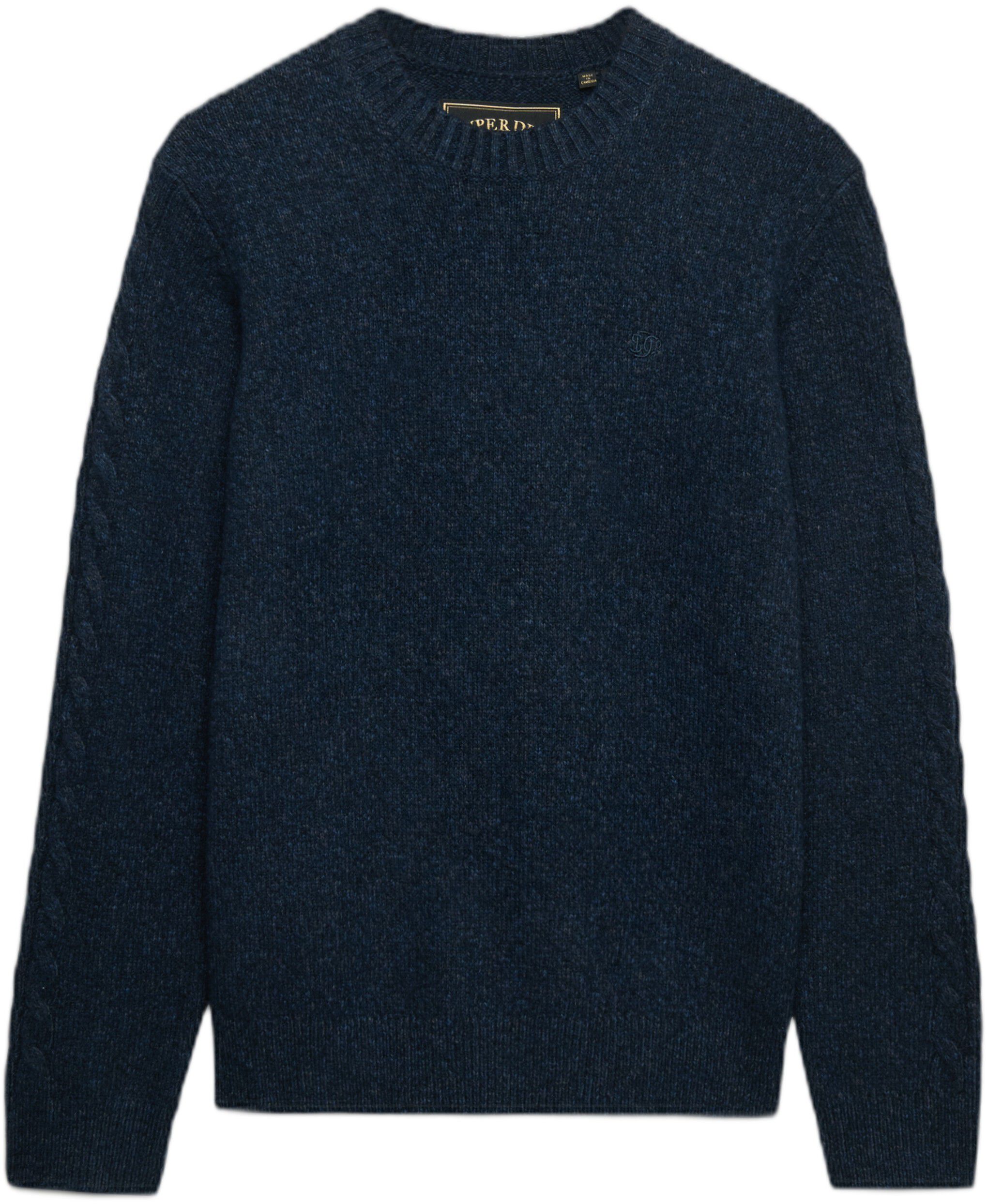 BRUSHED KNITTED JUMPER