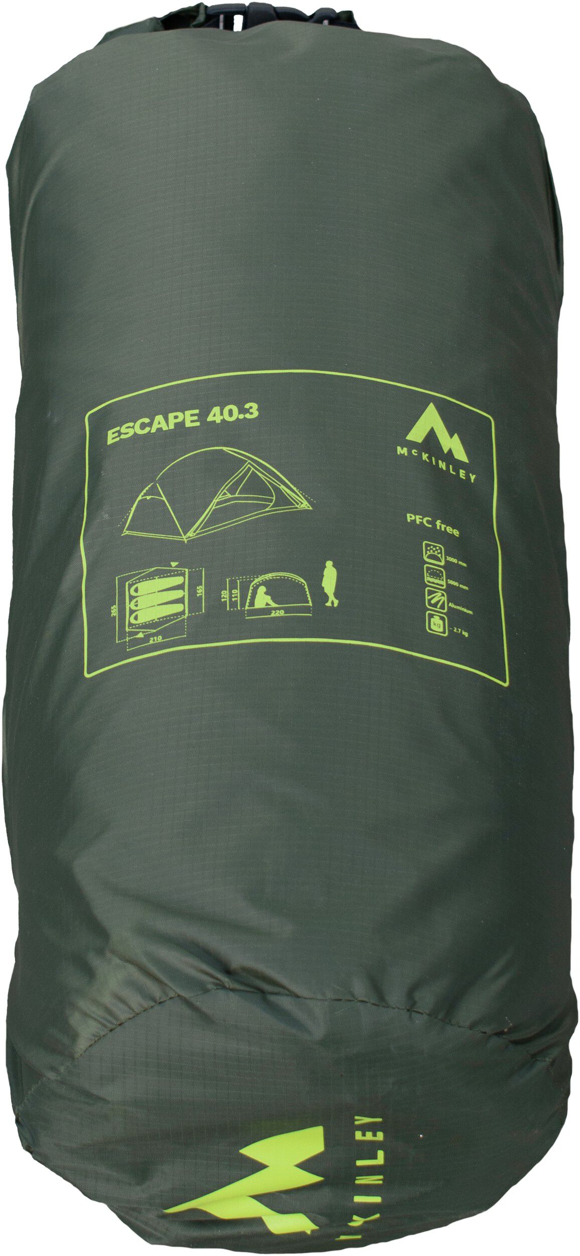 Escape 40. 3 # personers Telt