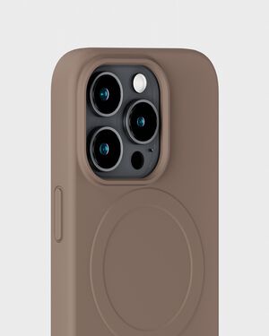 Soft Magsafe Case iPhone 15 Pro Mocha Brown