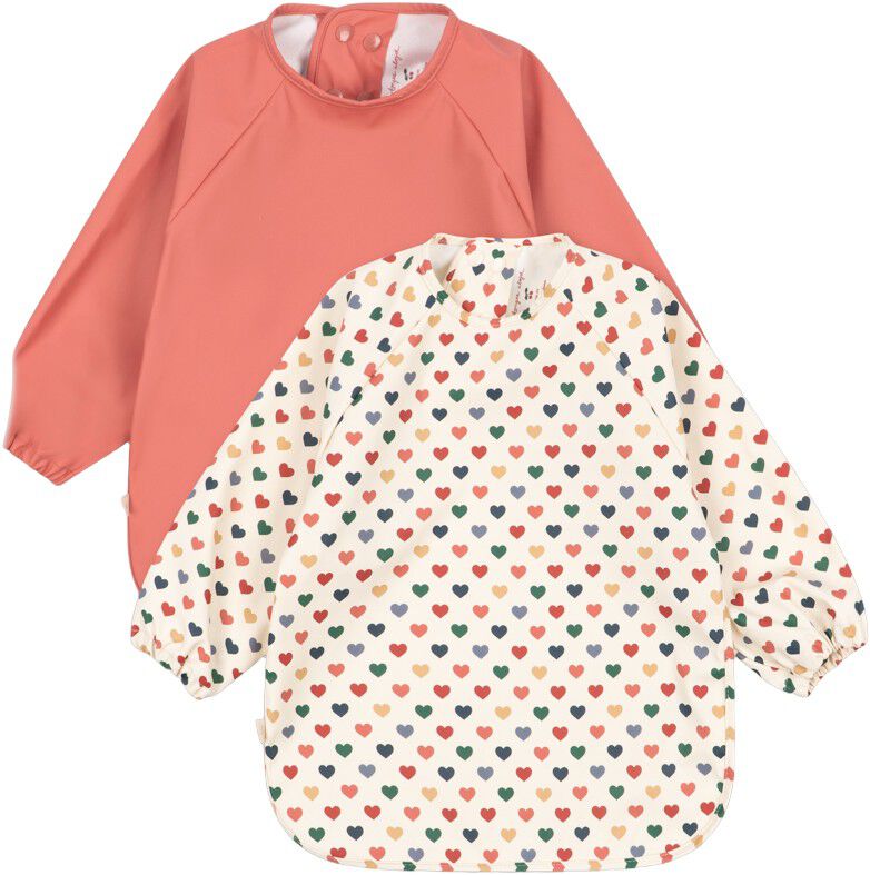 2 PACK DINNER BIB WITH SLEEVES