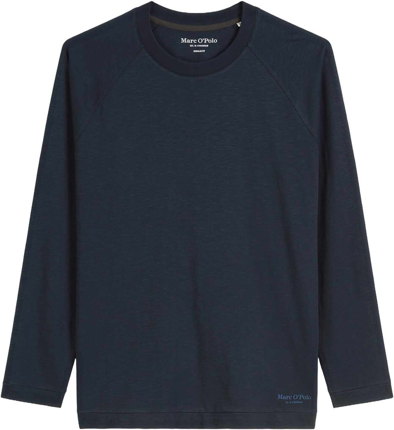 T-shirt, long sleeve, crew neck, ra