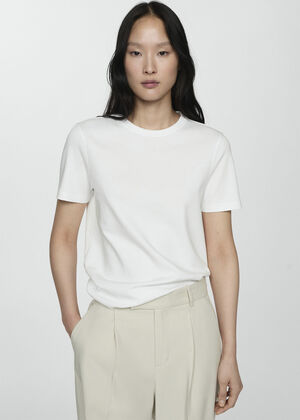 Short-sleeved cotton t-shirt