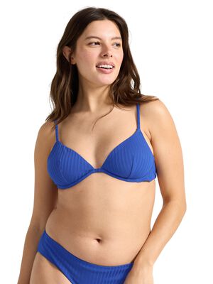 Uvatteret bikini-bh med bøjle