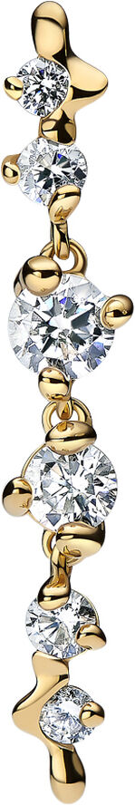 Arctic Earring Medium Gold