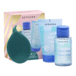 MINI KIT DE NETTOYAGE VISAGE - Ansigtsrensesæt + 1 tilbehør