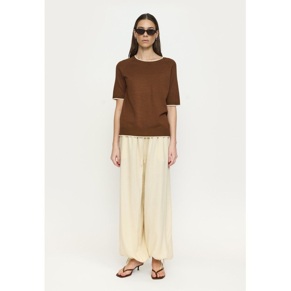 SRMarla SS Contrast Knit