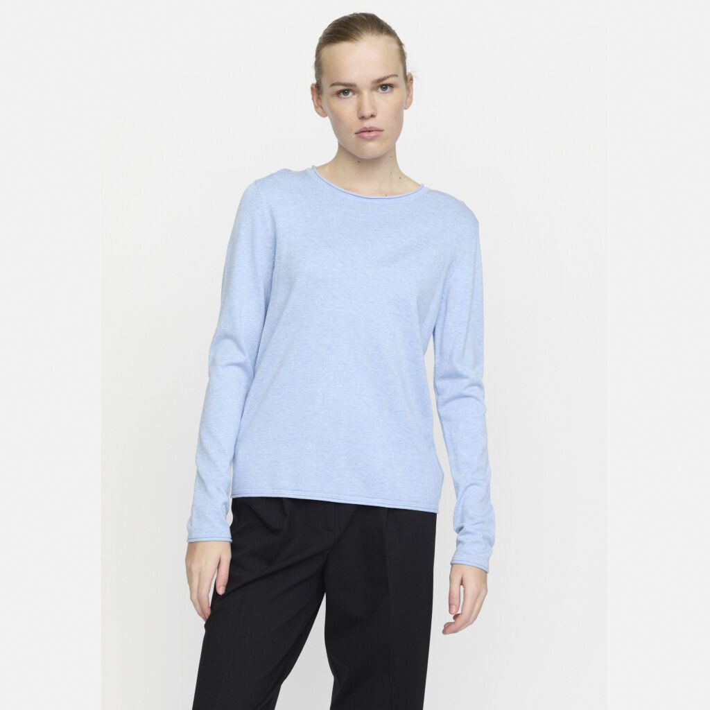 SRMarla O-neck Roll Edge Knit