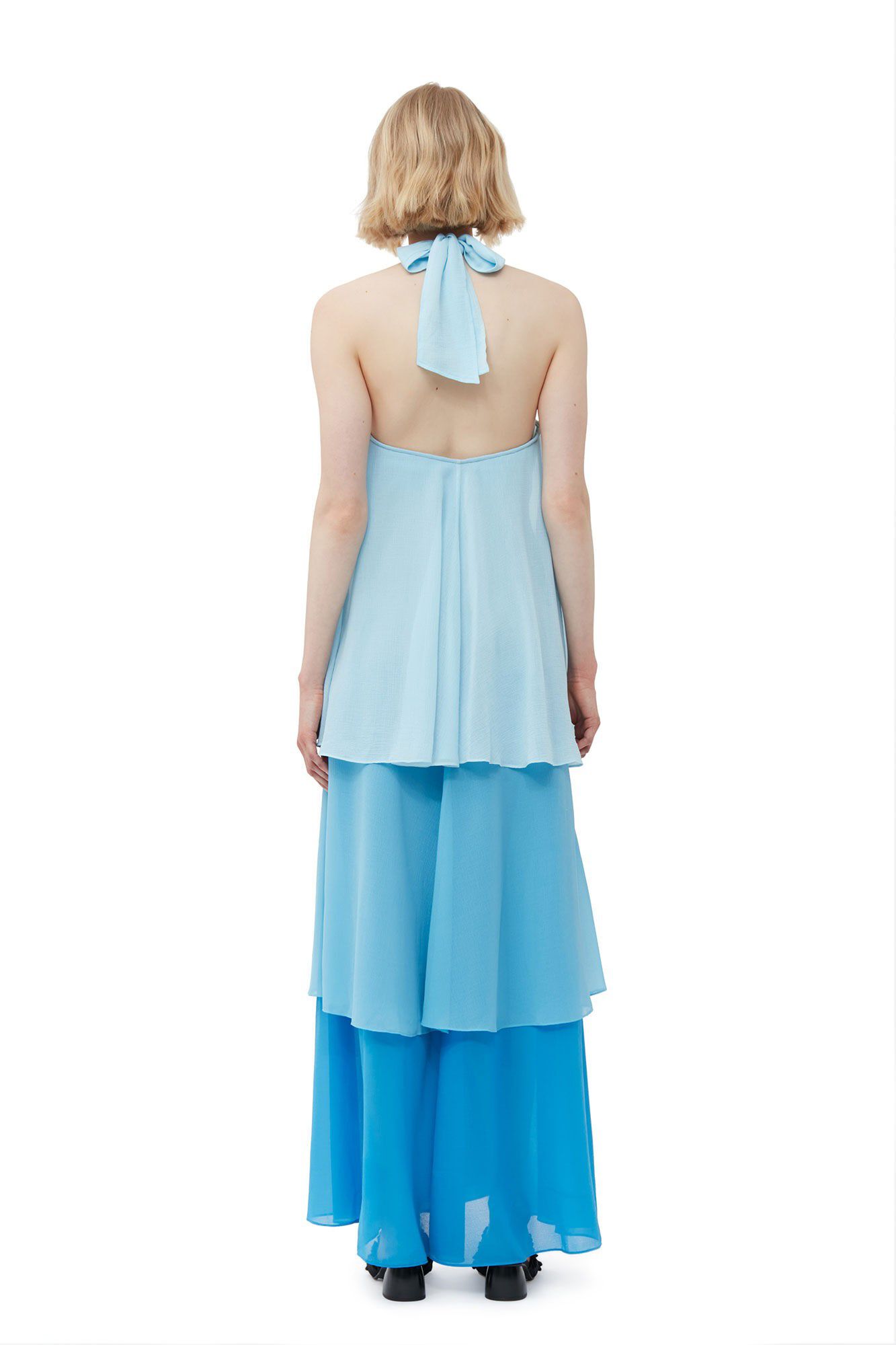 Chiffon Layer Maxi Dress