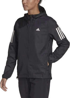 Own the Run Hooded Running windbreaker