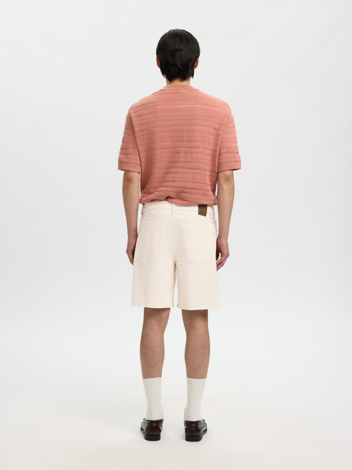 SLHLOOSE ALEX SUMMER ECRU 611 DNM S