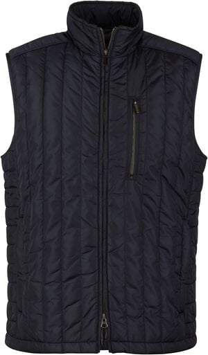 Vest Quilted Zip Nylon