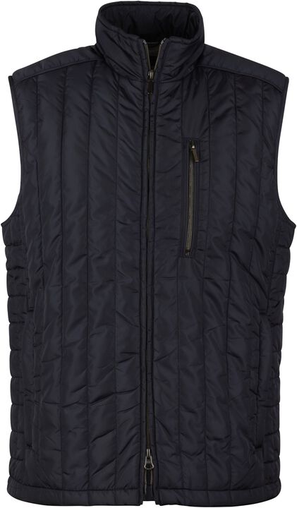 Vest Quilted Zip Nylon