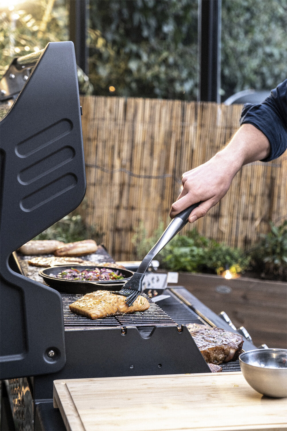 BBQ+ B&oslash;rste 41 Rustfrit st&aring;l