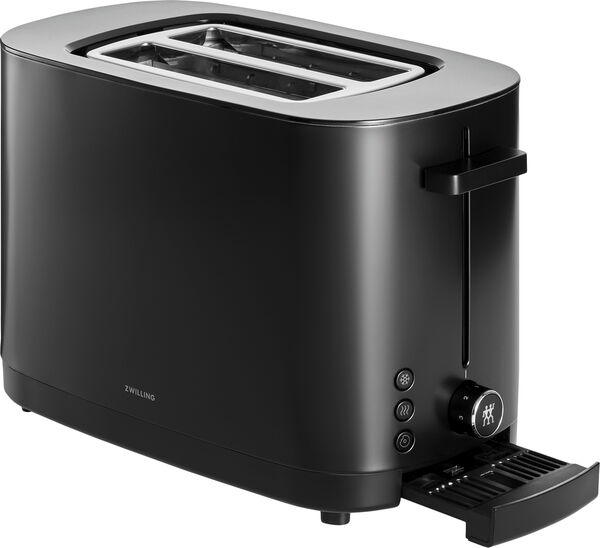 Enfinigy Brødrister + rist 2 skiver Sort
