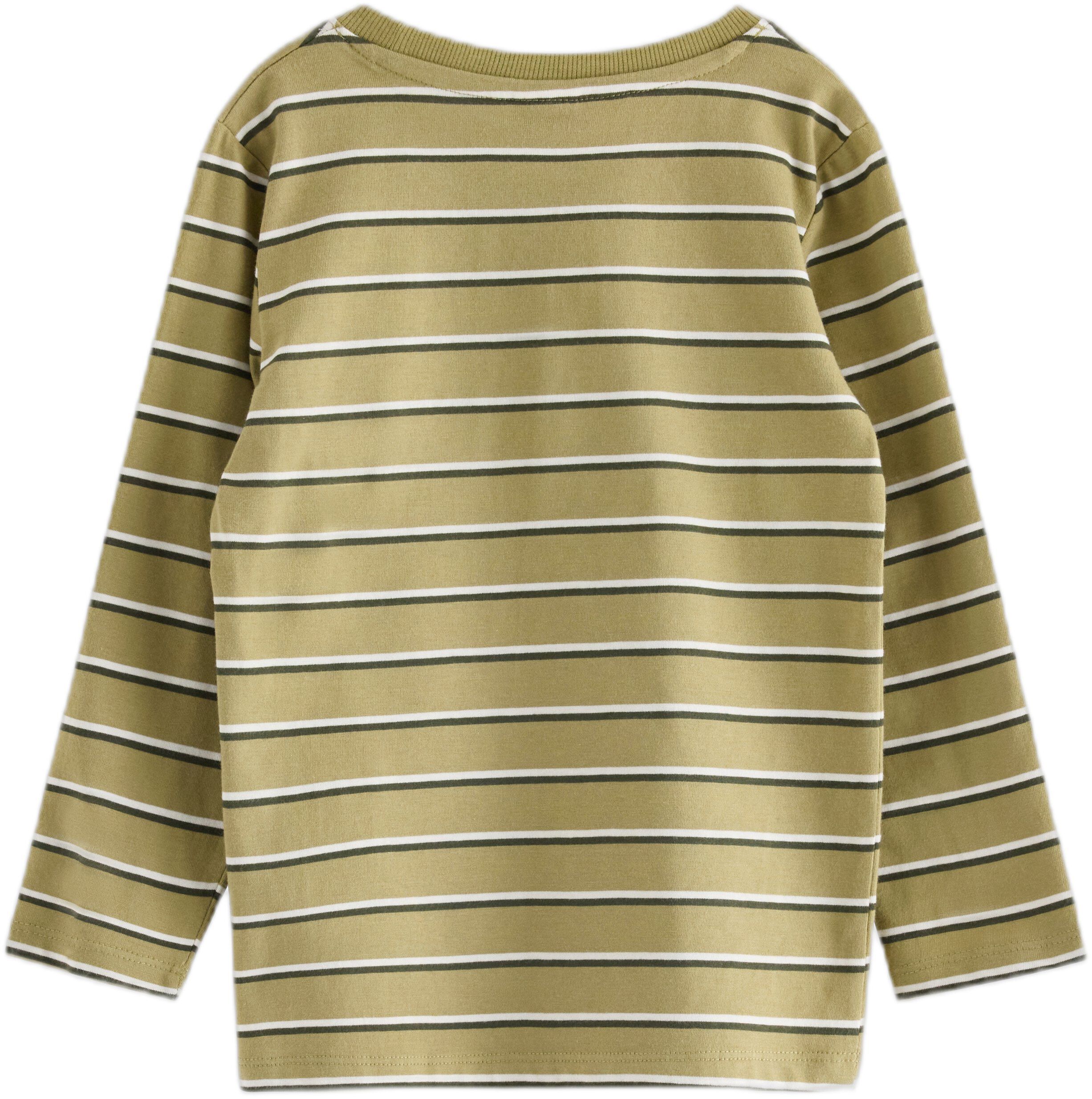 Top l s striped basic
