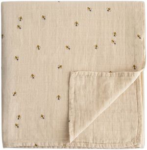 Mushie Swaddle Bees