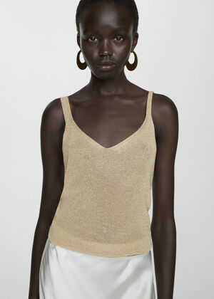 Lurex knitted top