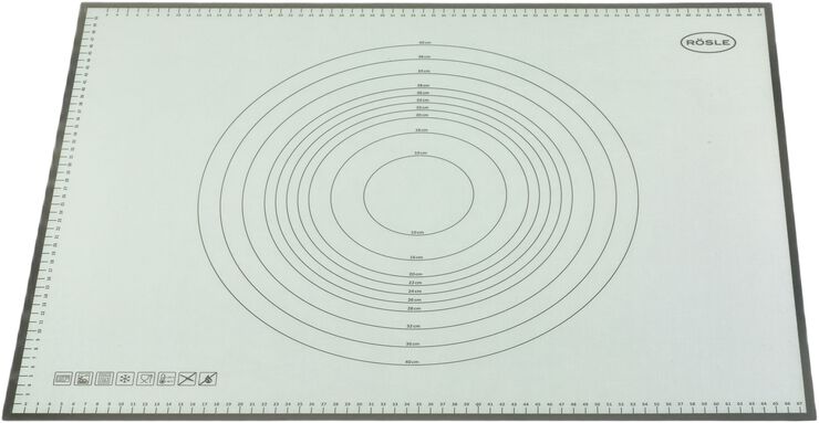 Bagemåtte 68 x 53 x 0,2 cm Klar Silikone