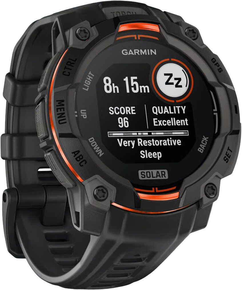 INSTINCT 3,45MM,SOLAR,BLACK BE GPS Ur