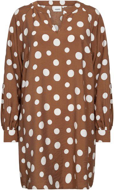 Curvy WA-CELIA 3 Tunika Brun