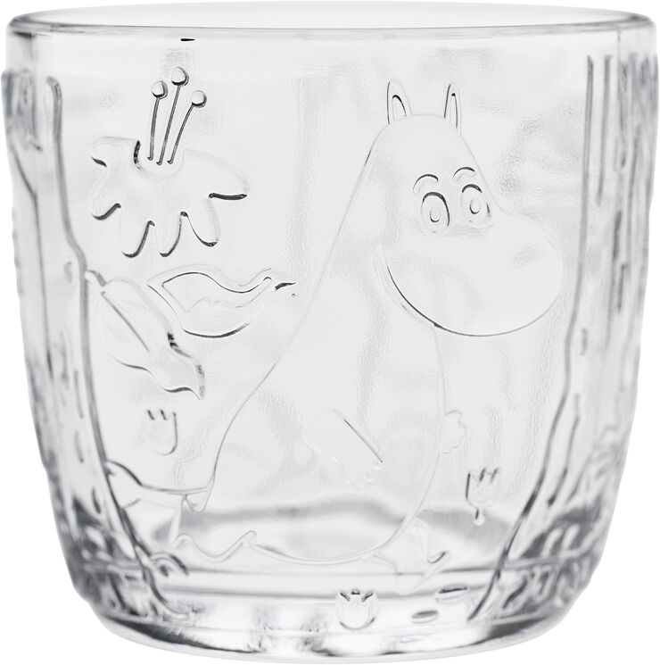 Mumi Drikkeglas 28 cl Klar 2 stk