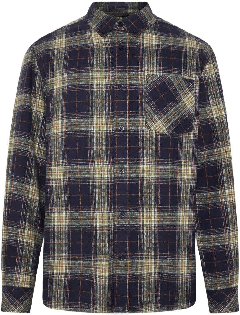 Organic Cotton Checked Flannel Shirt GOTS