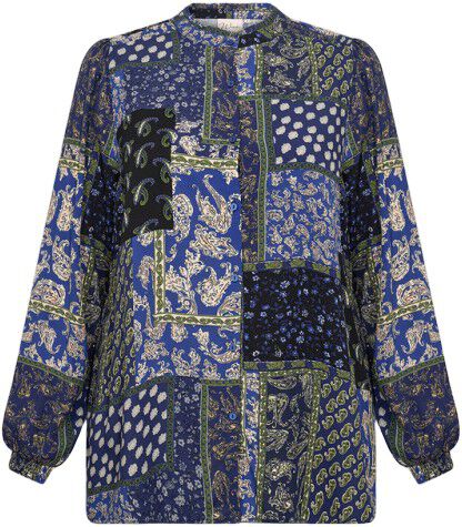 Curvy WA-NEA 2 Skjorte Bl&aring;