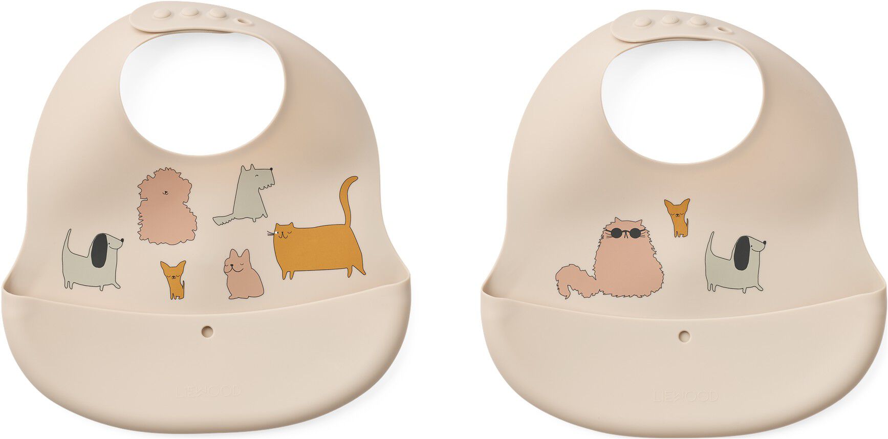 Ember Printed Bib 2-pack