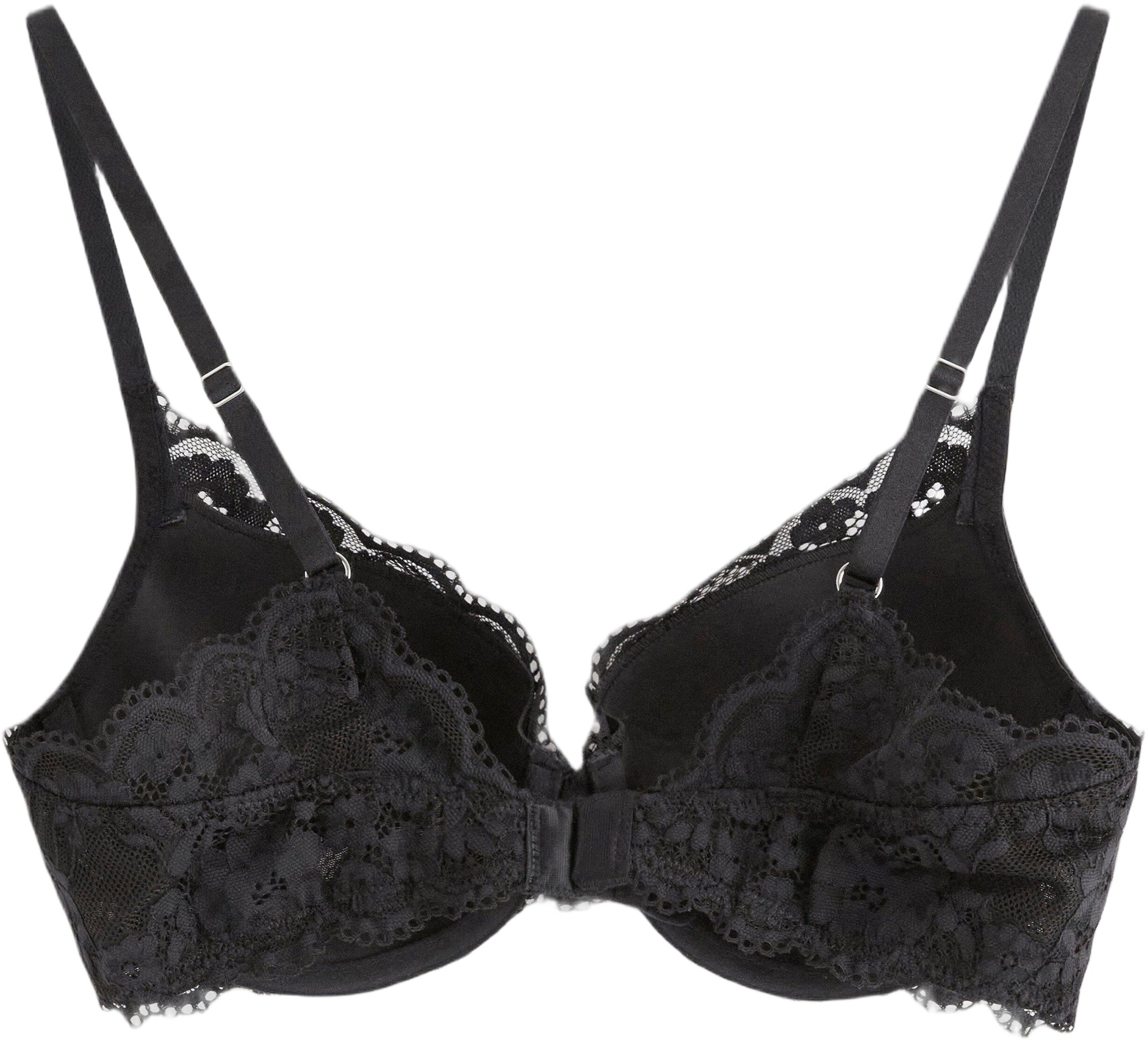 Lilja t-shirt-bh med blonder