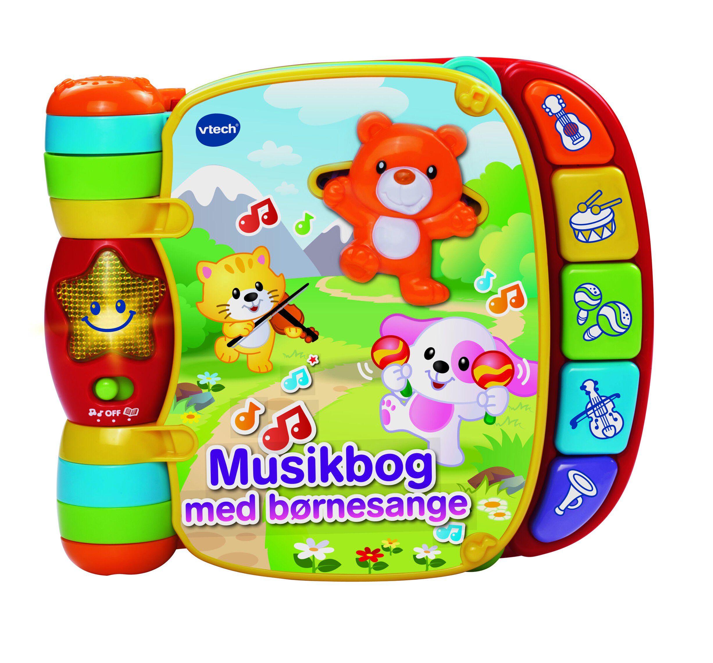 Vtech Musikbog m sange