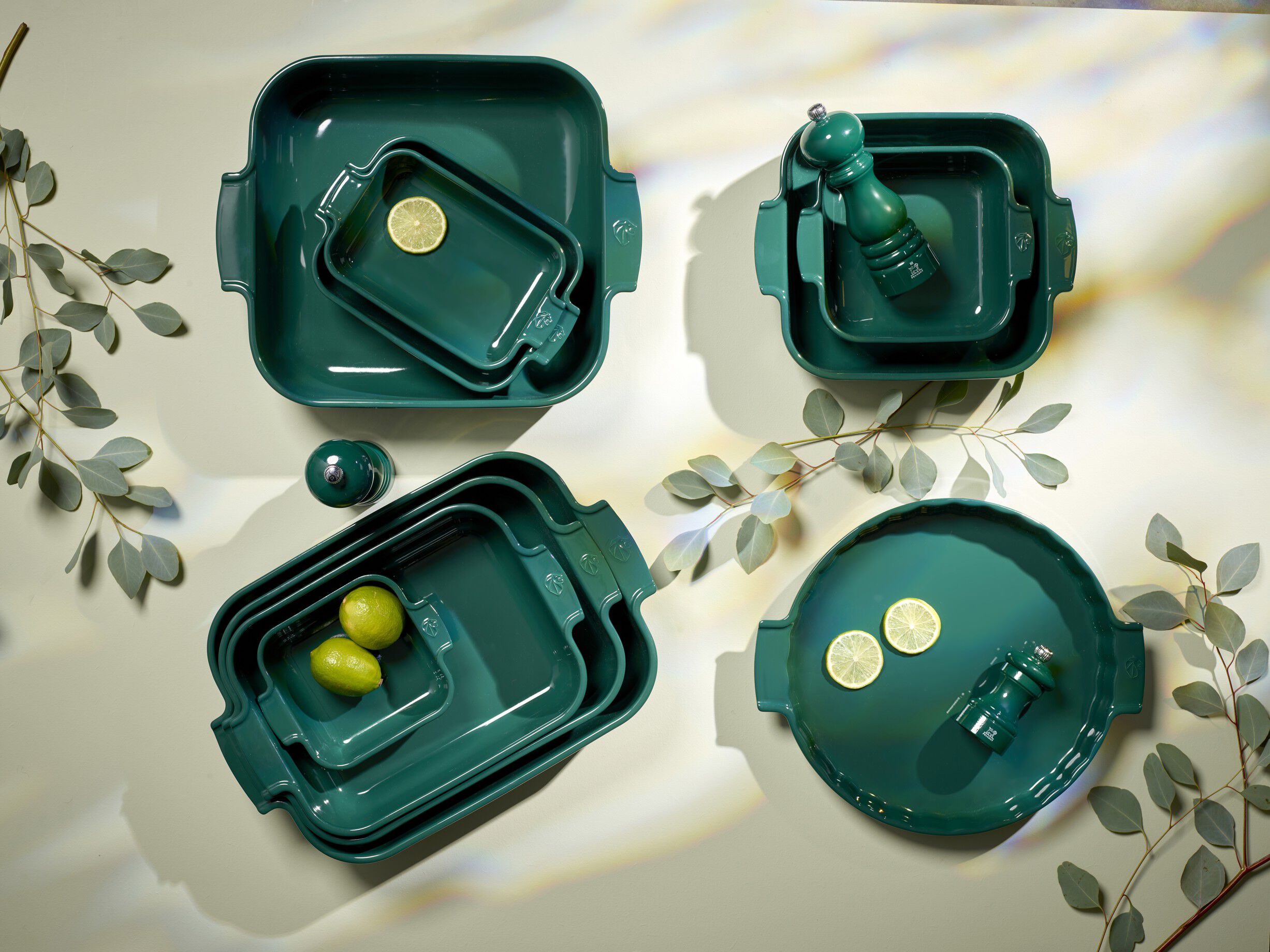 Appolia Rektangul&aelig;rt ovnfad 25 cm gr&oslash;n