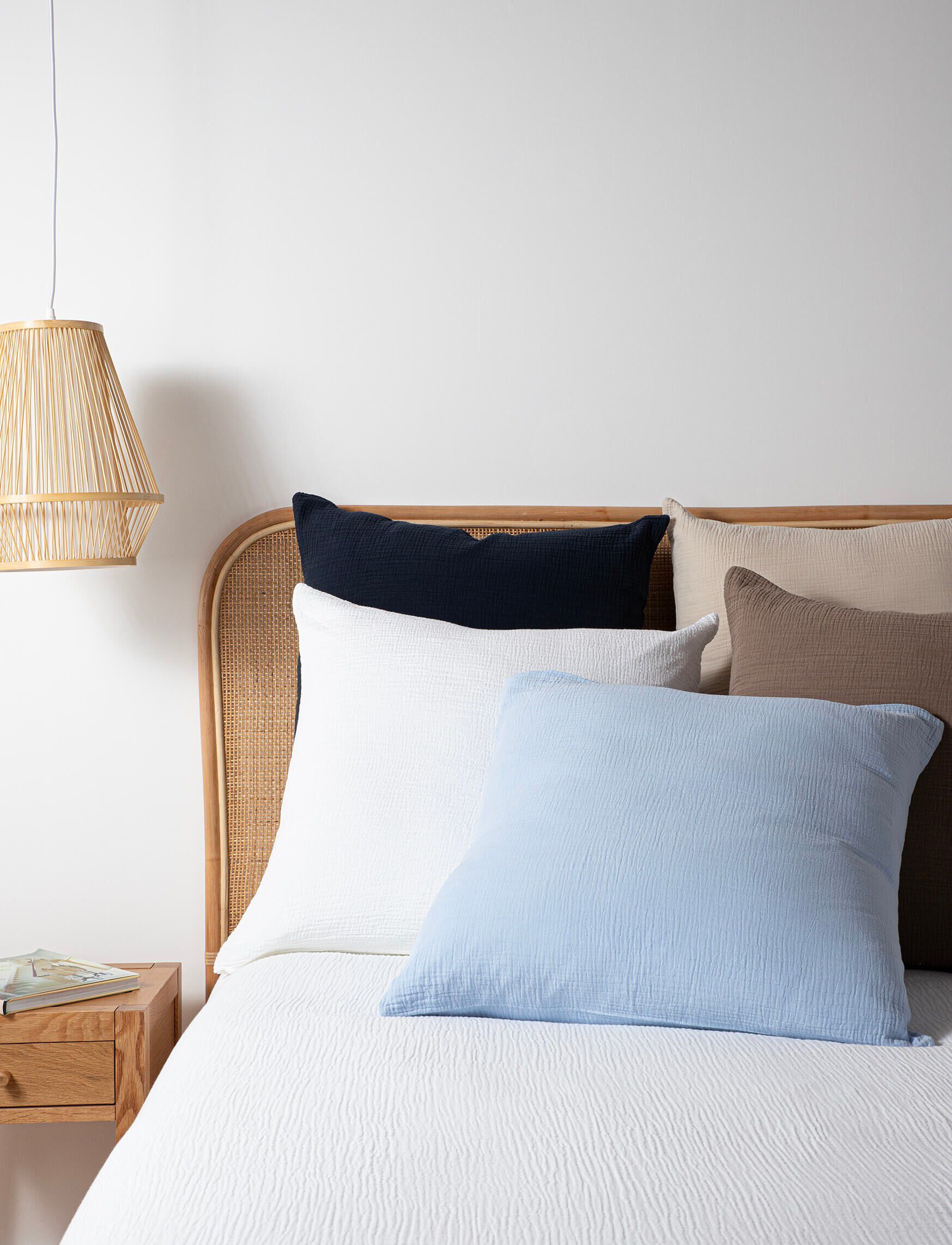 Stonewashed muslin senges&aelig;t