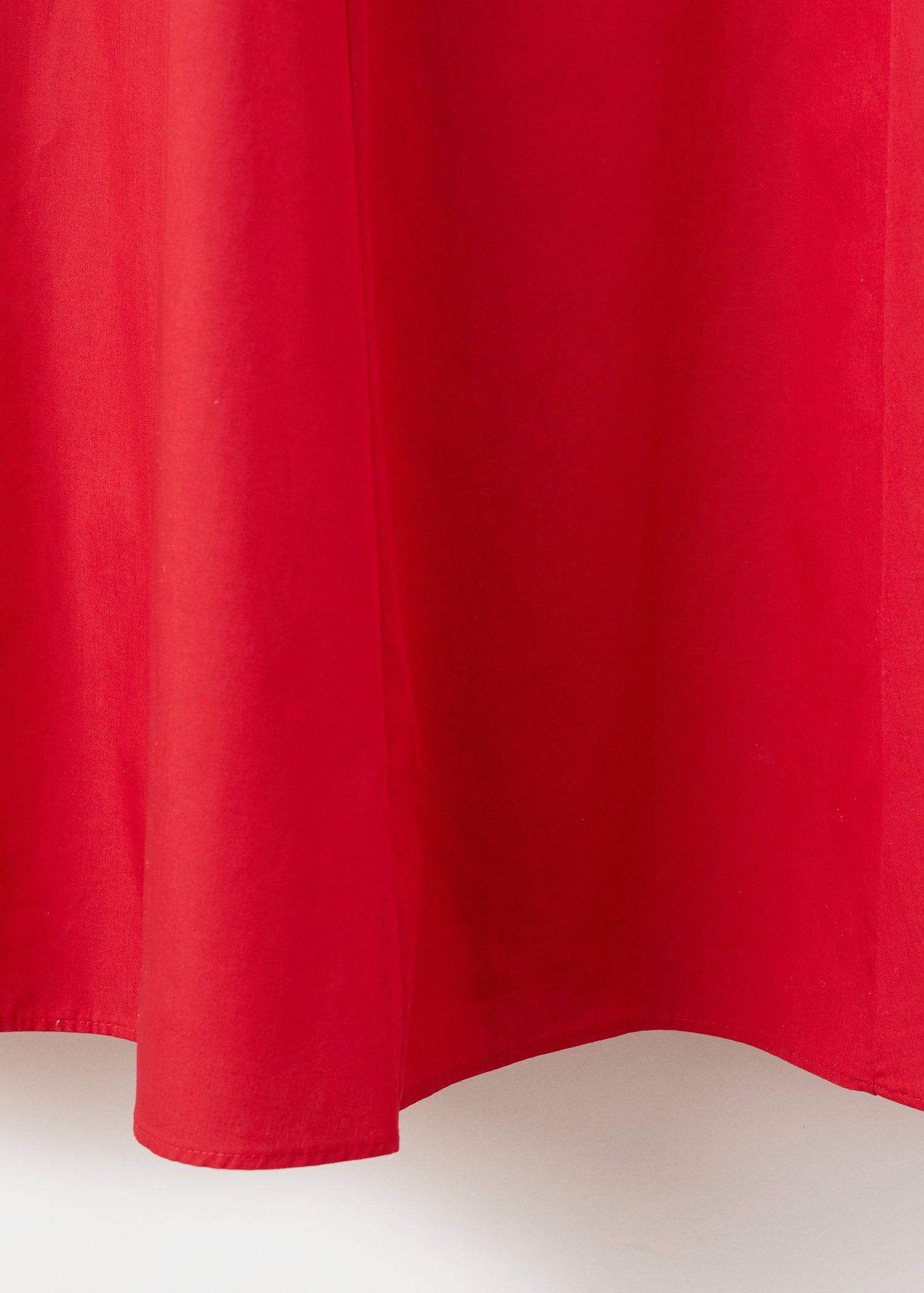 Flared midi-dress