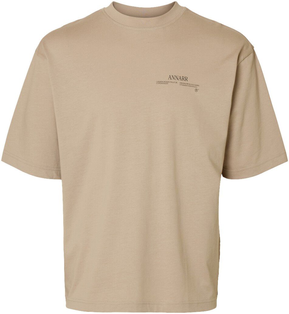 ANROKHOLM LOGO SS O-NECK TEE