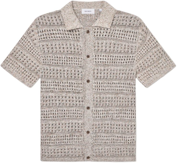 Elvin Structure Knitted SS Shirt